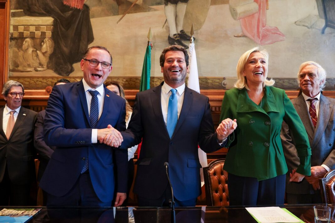 Oficina registrada por la UDEF en Madrid vinculada al grupo Identidad y Democracia