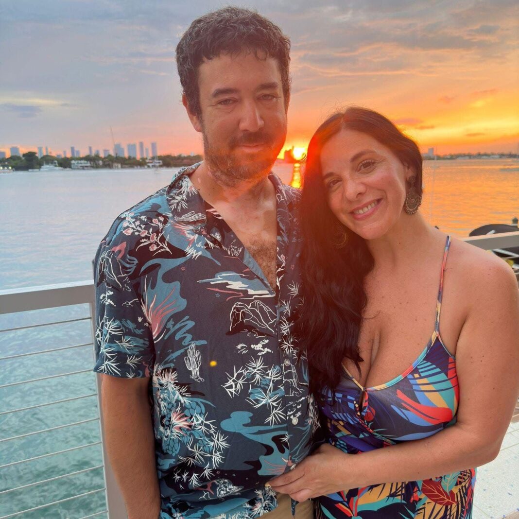 Viviana Álvarez y Sebastián Vallejos en Bahía Blanca