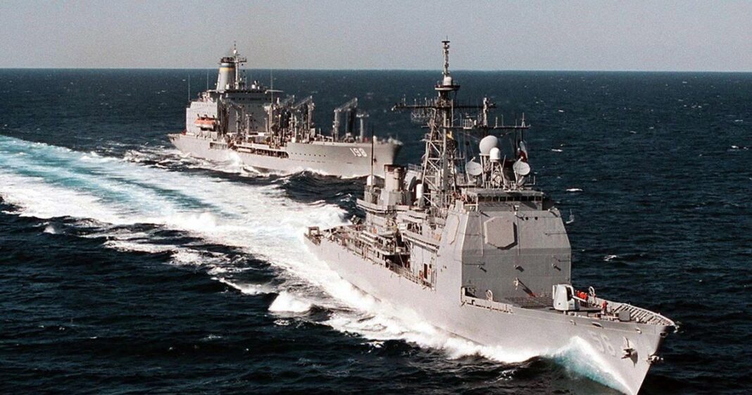 Crucero de la clase Ticonderoga de la Armada de Estados Unidos