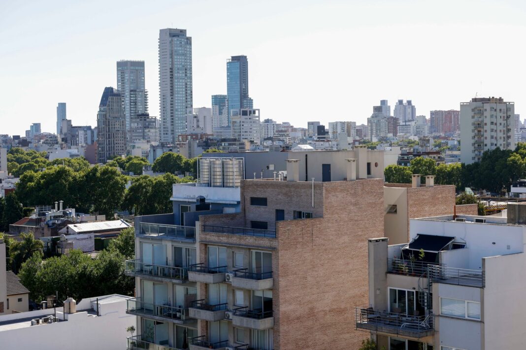 Edificios en construcción en Buenos Aires