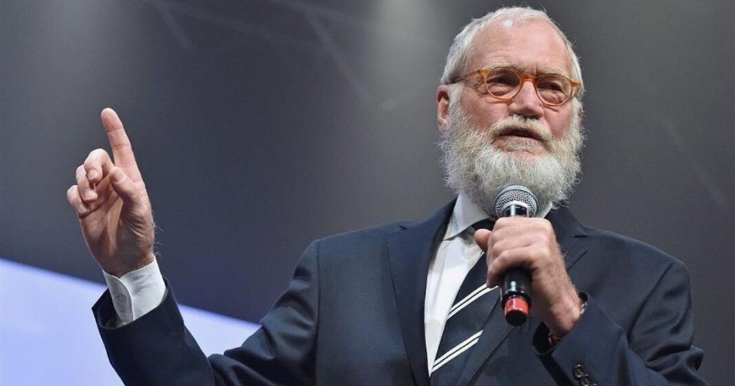 David Letterman en una entrevista televisiva