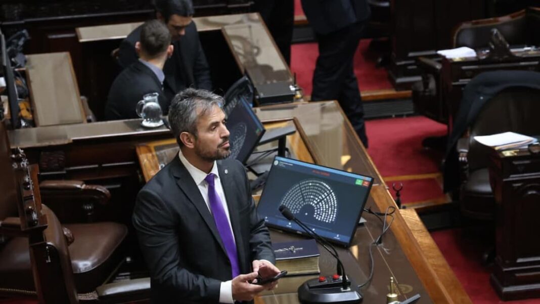 Sesión en la Cámara de Diputados