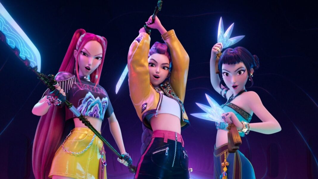 Cartel de la película Las Guerreras K-Pop en Netflix