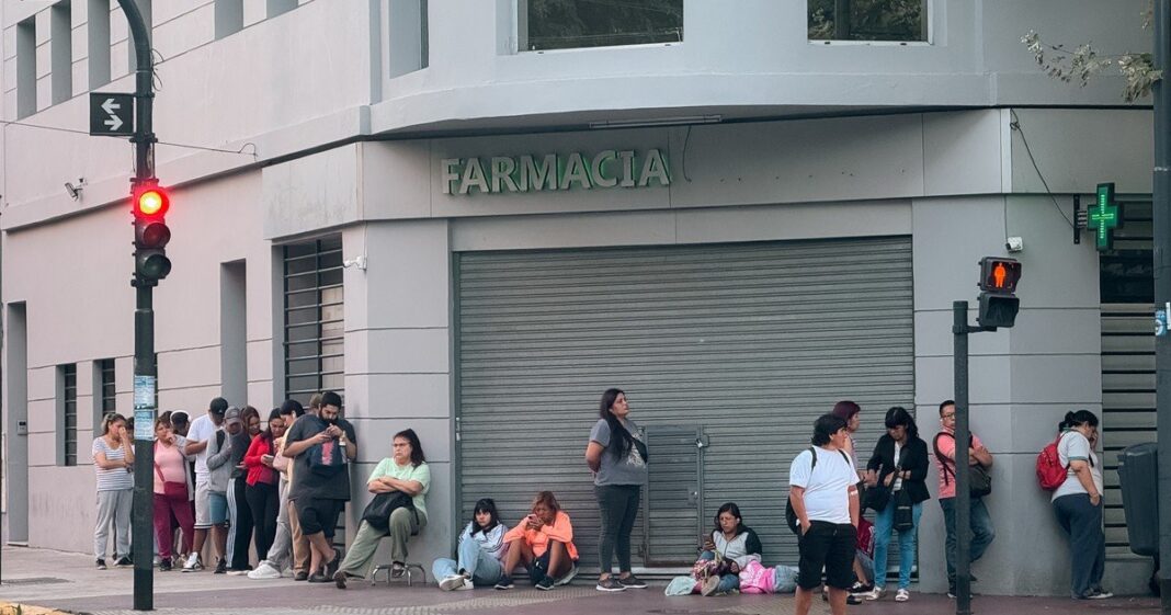 Gráfico con datos de empleo registrado en Argentina