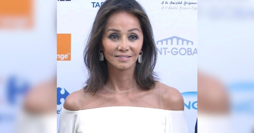 Isabel Preysler en una sesión de entrenamiento personal