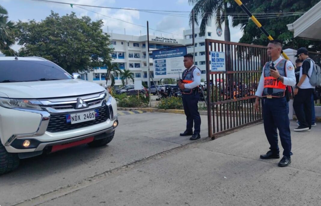 Imagen de referencia de un colegio secundario en Filipinas