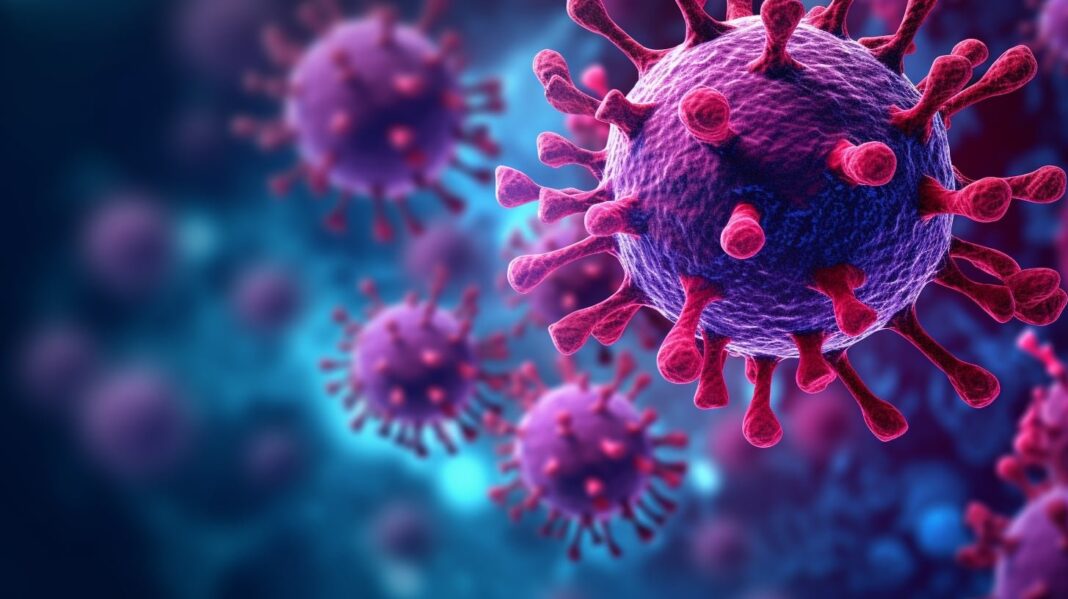 Microscopía de virus SARS-CoV-2
