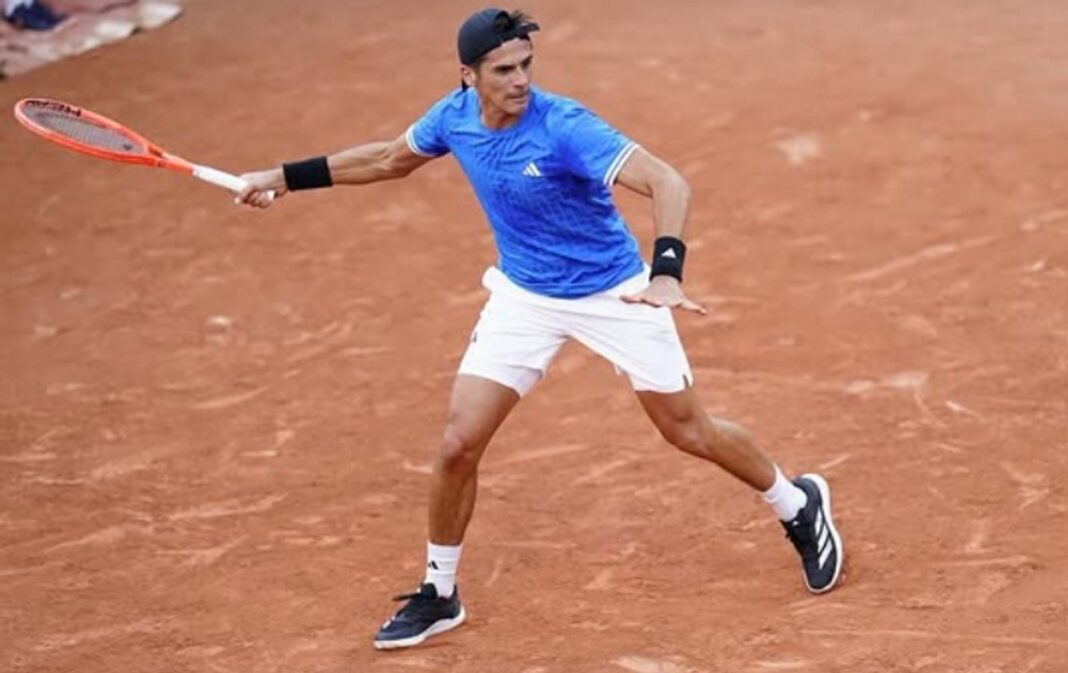 Federico Coria y Guido Justo en la primera ronda previa del US Open