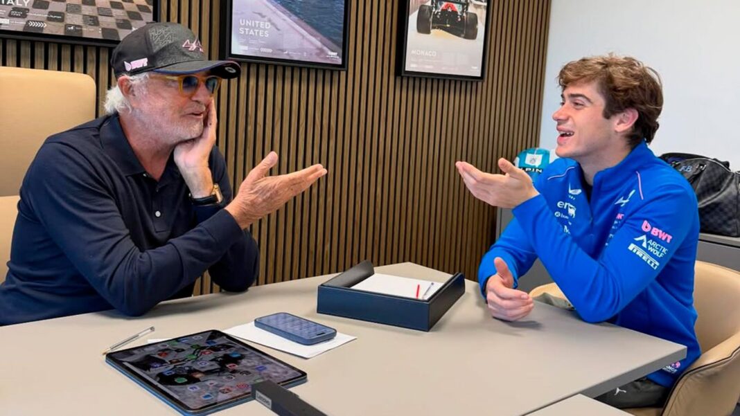 Flavio Briatore, director de Alpine, en una entrevista