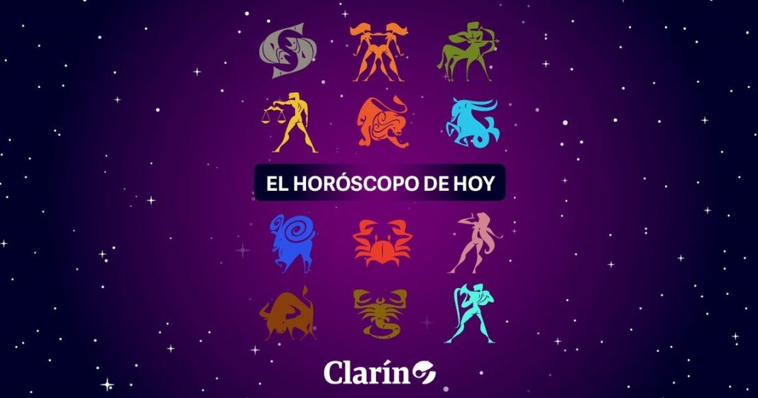 Ilustración de signos del zodíaco con elementos de salud, amor y dinero