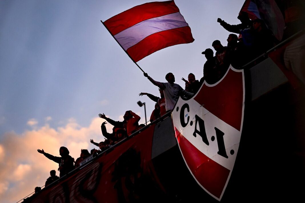 Estadio de Independiente durante un partido