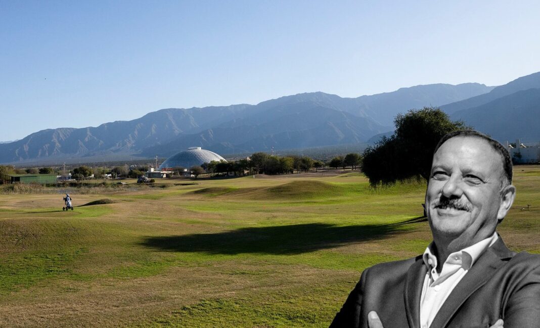 Vista del predio del Golf Club La Rioja