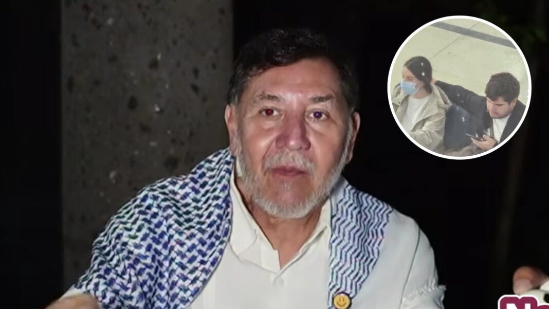 Gerardo Fernández Noroña en conferencia de prensa