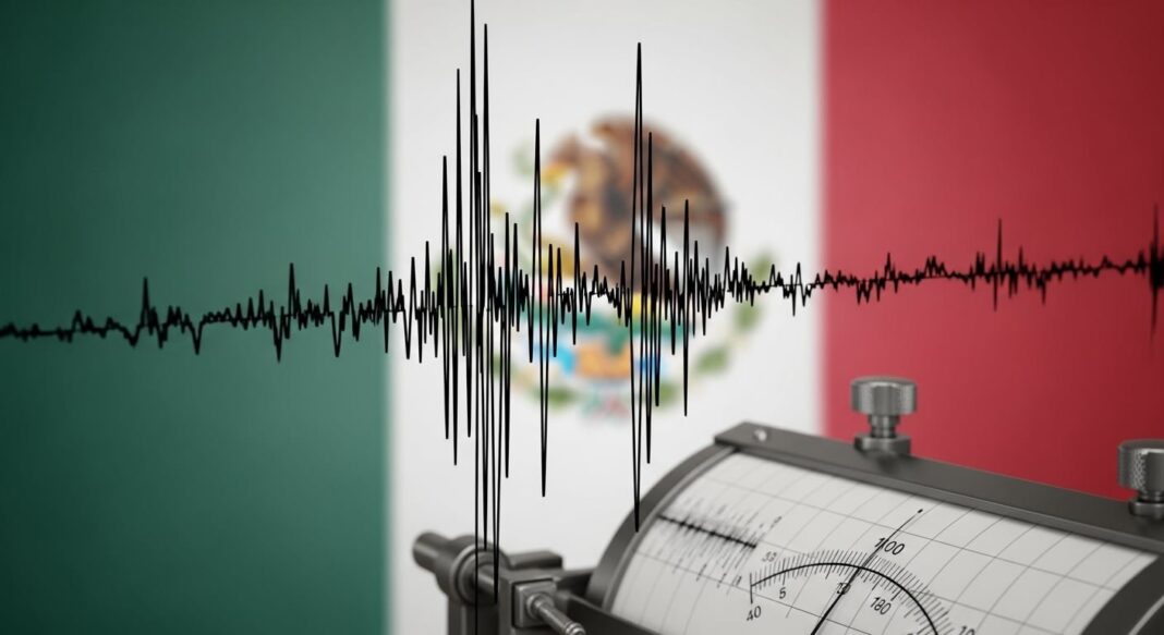 Mapa de México con zonas sísmicas