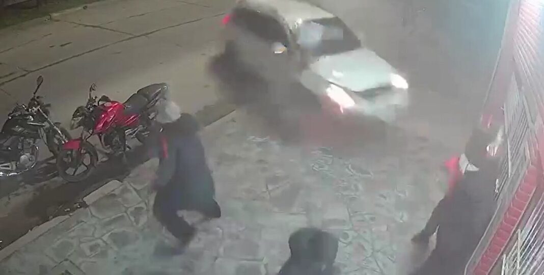 Cámara de seguridad muestra el momento del impacto en Mar del Plata