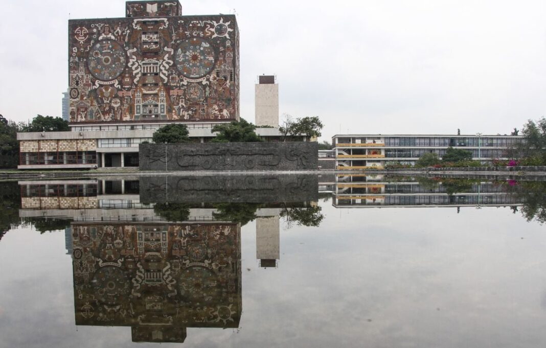 Edificio de la UNAM en Ciudad de México