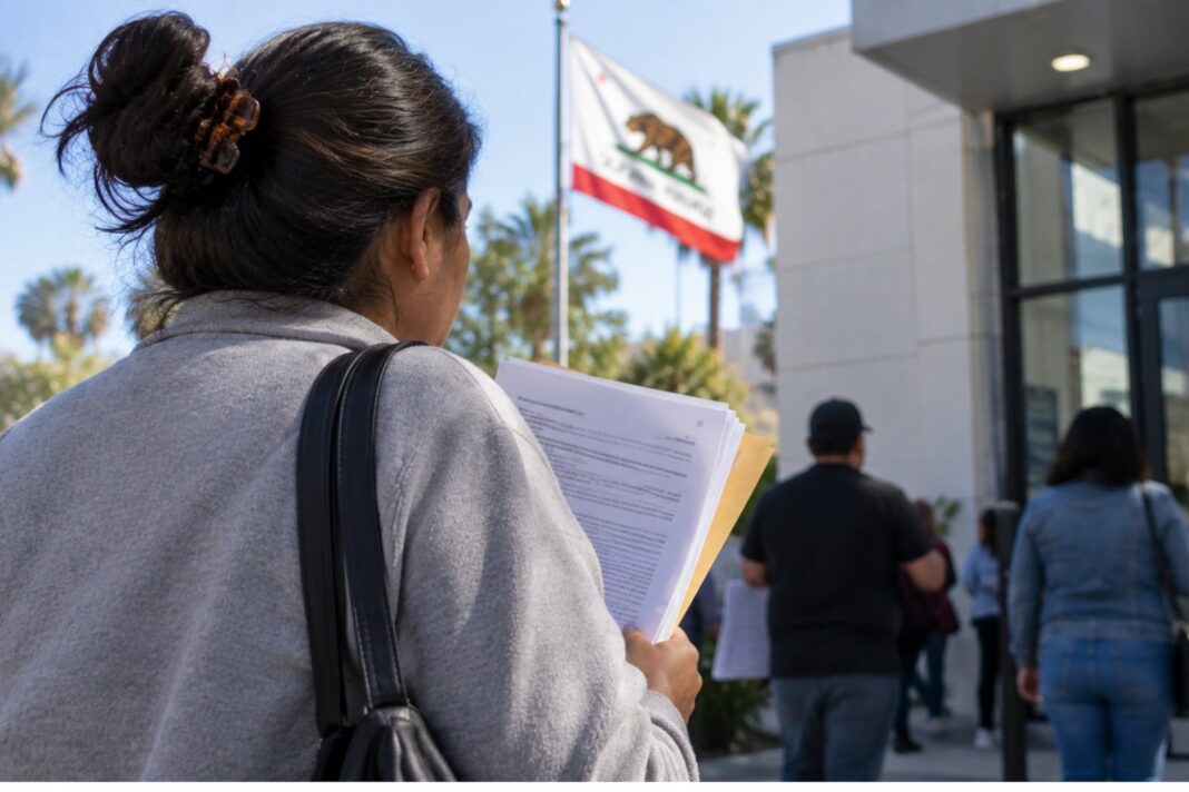 Documento oficial con la guía de ayudas para inmigrantes en California actualizada por el NILC
