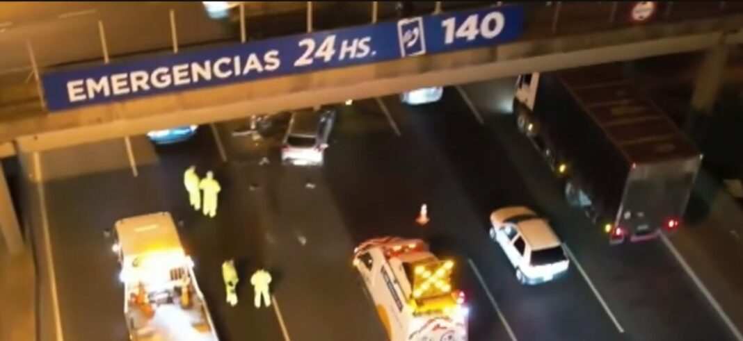 Choque en Panamericana
