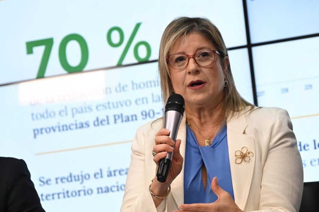 Ministra de Seguridad Alejandra Monteoliva