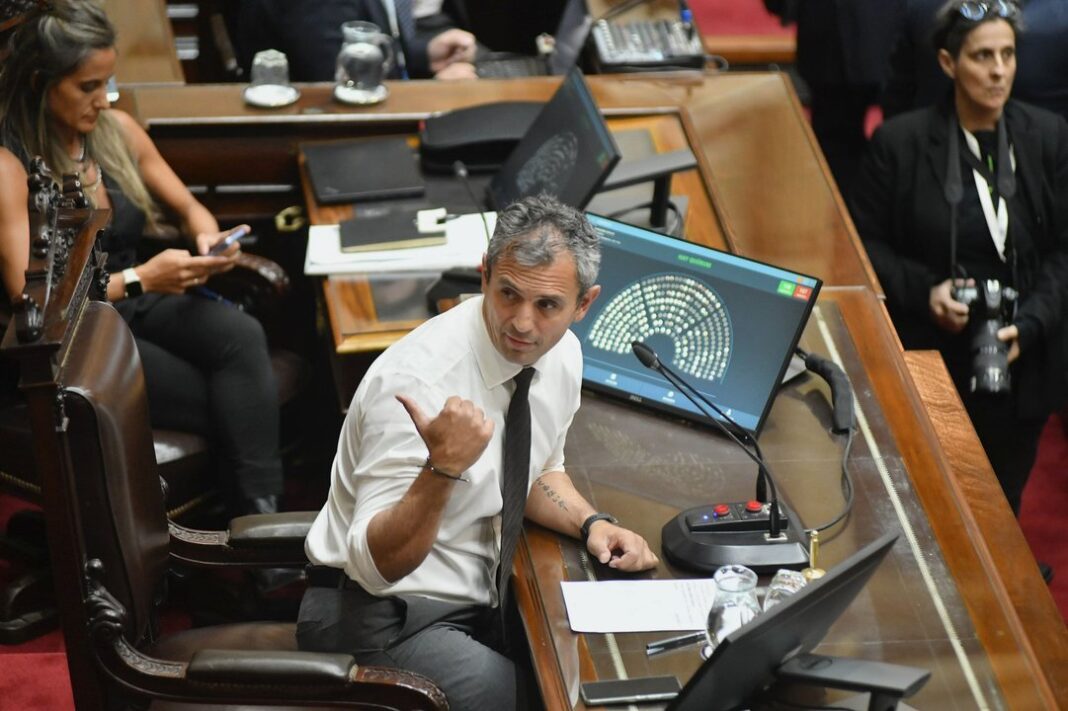 Sesión en la Cámara de Diputados de Argentina