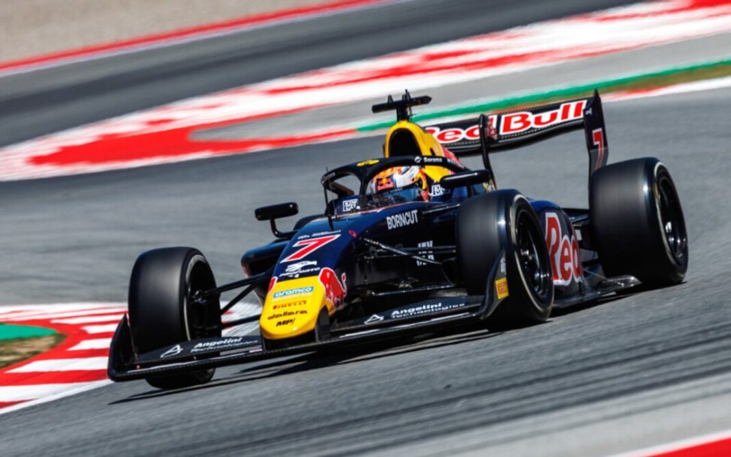 Mattia Colnaghi durante la carrera del Gran Premio de Italia de Fórmula 3