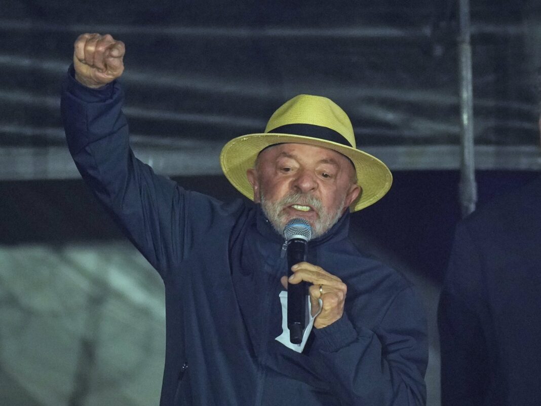 Luiz Inacio Lula da Silva durante un discurso en la Asamblea General de la ONU