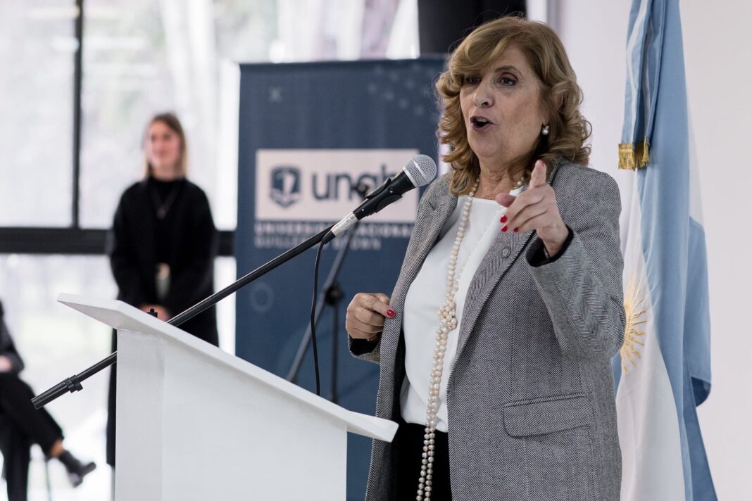 Jueza Marta Pascual en el Juzgado de Responsabilidad Penal N° 2 de Lomas de Zamora