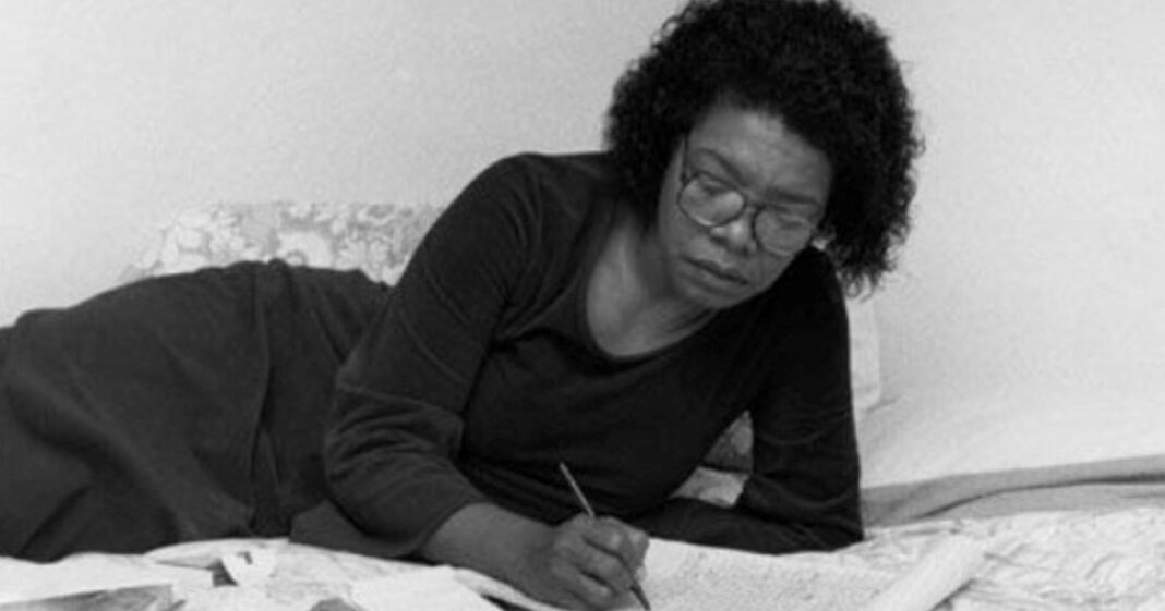 Retrato de Maya Angelou