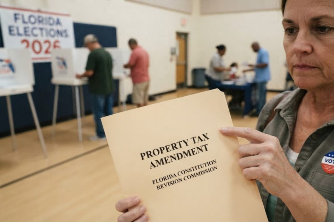Urna de votación en Miami-Dade para el referéndum sobre el impuesto escolar de un mill