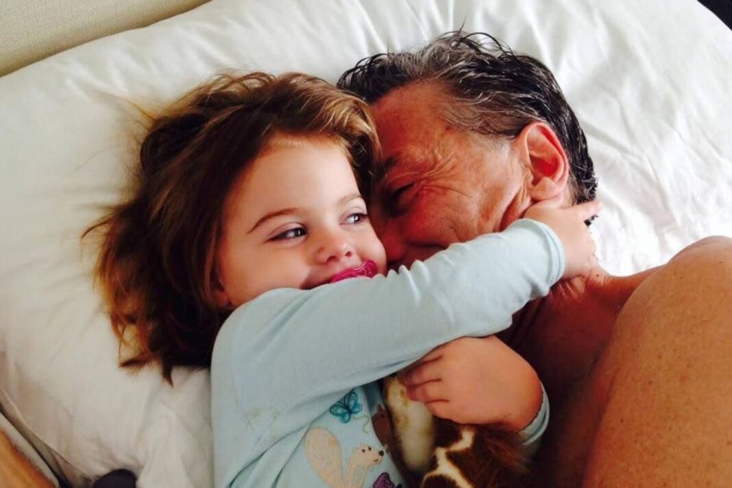 Mauricio Macri junto a su hija Antonia en una fotografía de archivo