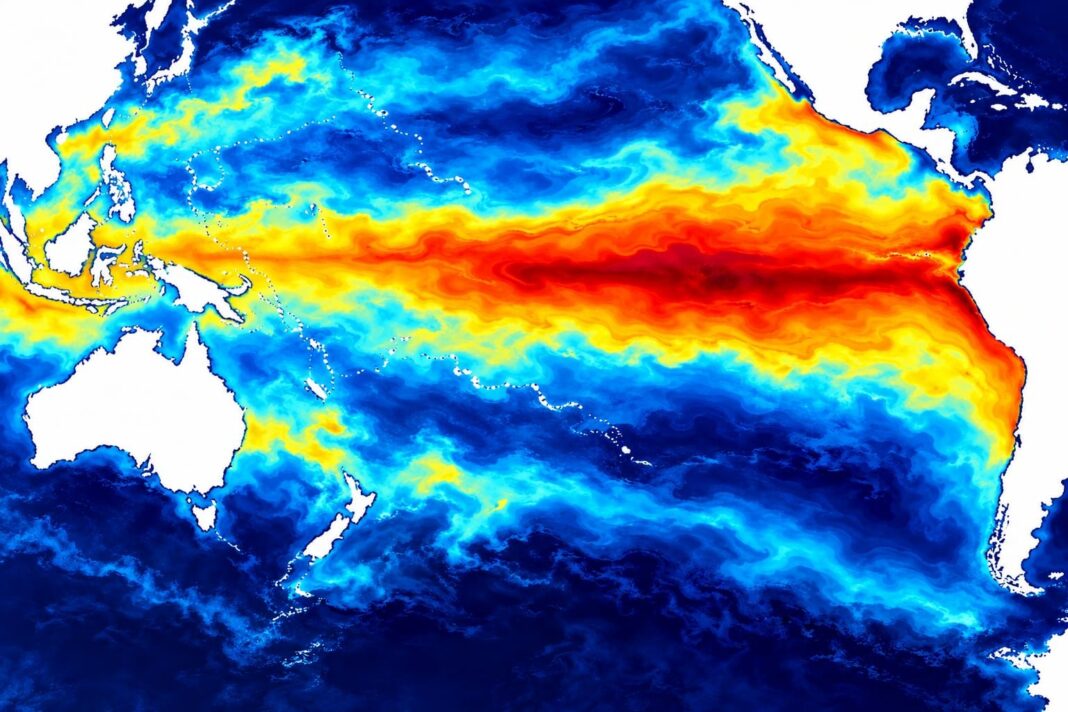 Mapa de probabilidades de lluvias del Servicio Meteorológico Nacional para la primavera 2026