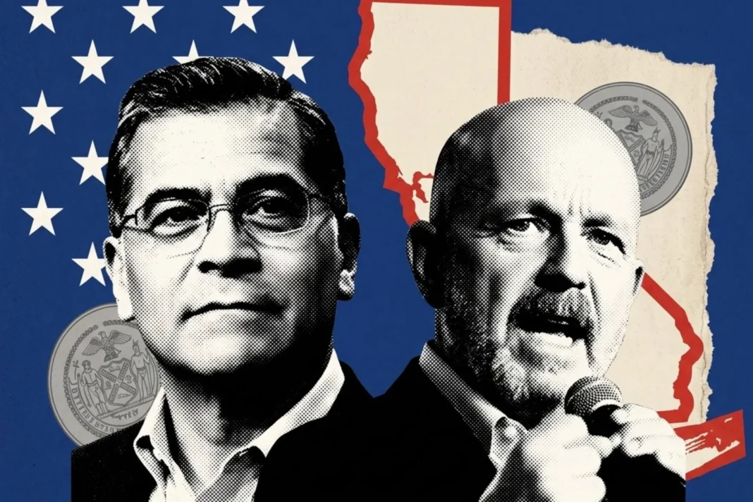 Gráfico de encuesta sobre intención de voto para la gobernación de California 2026