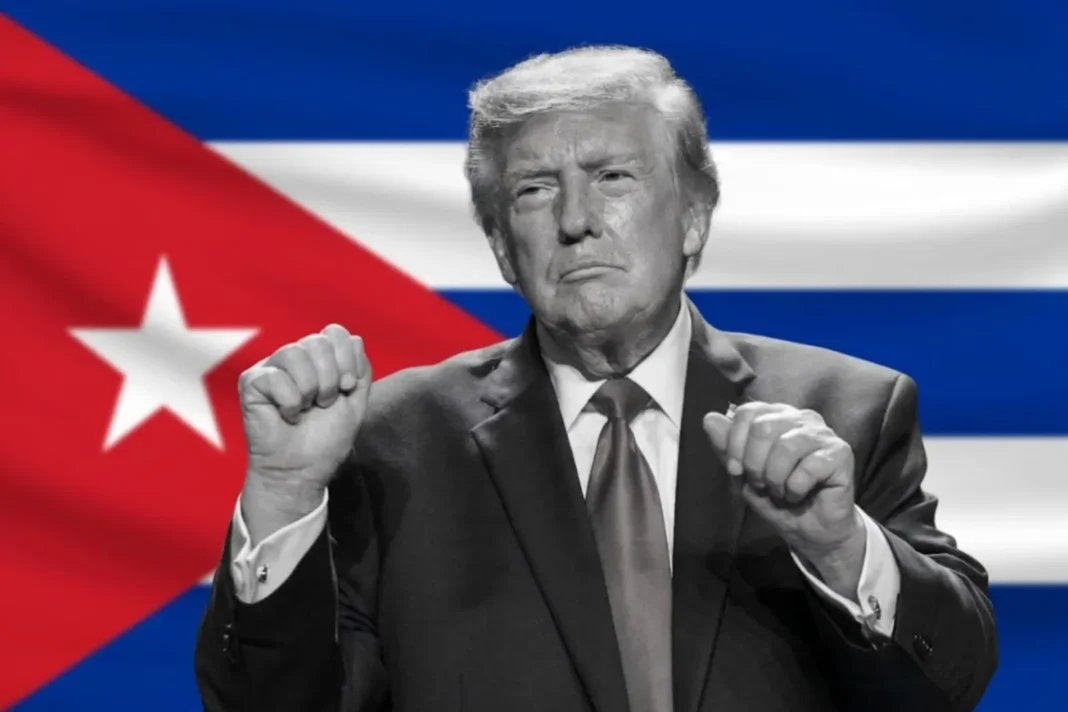 Votantes en una mesa electoral en Florida, Estados Unidos