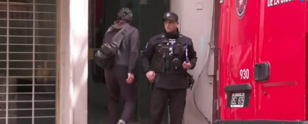 Edificio de la calle Libertad al 1200 en el barrio de Retiro, donde fue hallado el cuerpo