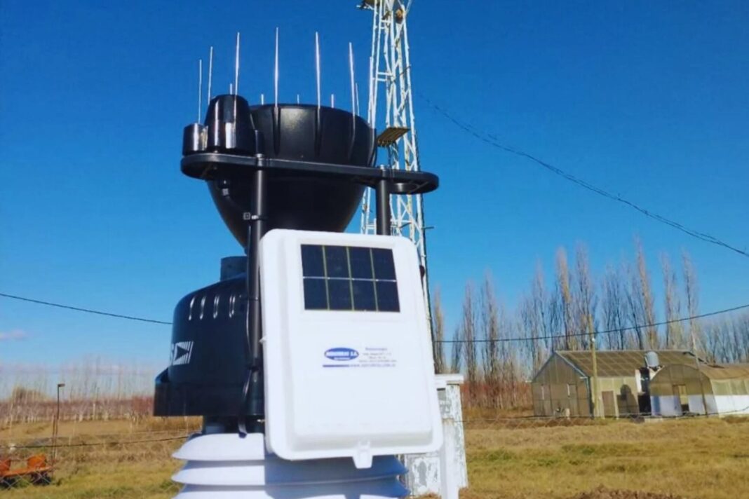 Radar meteorológico del INTA en funcionamiento