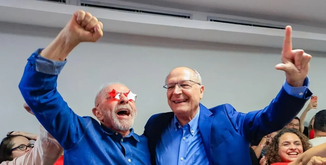 Luiz Inácio Lula da Silva durante la campaña electoral de la segunda vuelta en Brasil