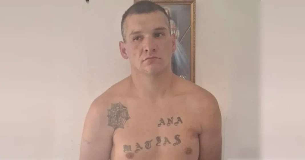 Matías Jurado, detenido en la cárcel de Gorriti, Jujuy