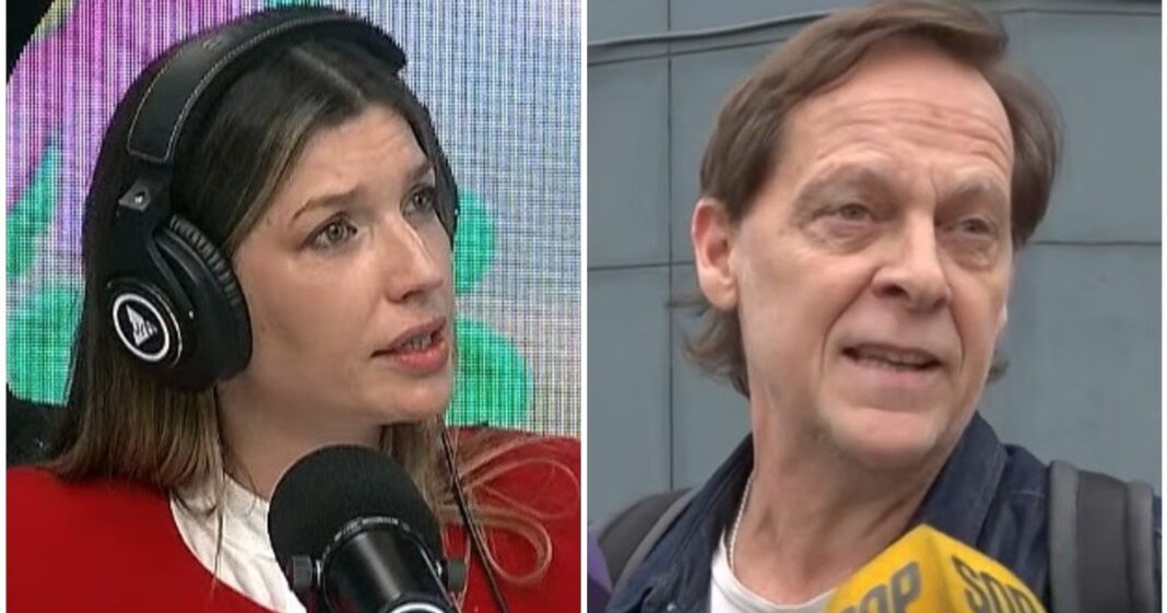 Matías Martin en una entrevista radial
