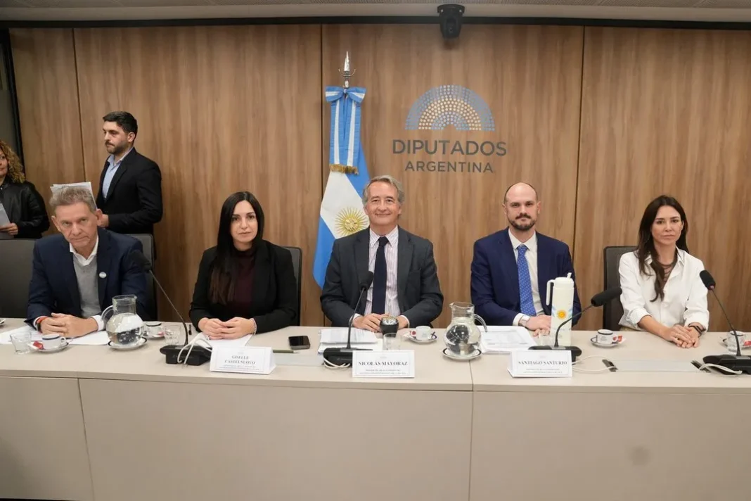 Sesión en la Cámara de Diputados de Argentina