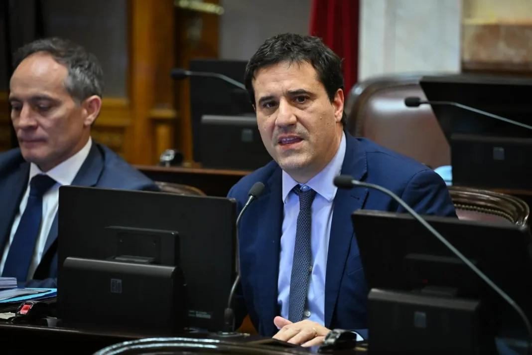 Sesión en el Senado de la Nación